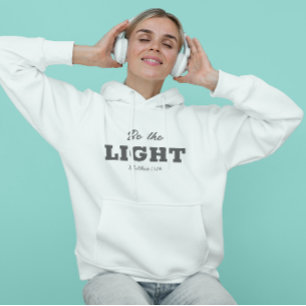 Be the Light   Matthew 5:14 Bible Verse Hoodie