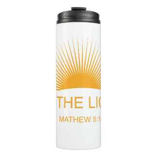 Be The Light Matthew 5:14 – Christian Thermal Tumbler