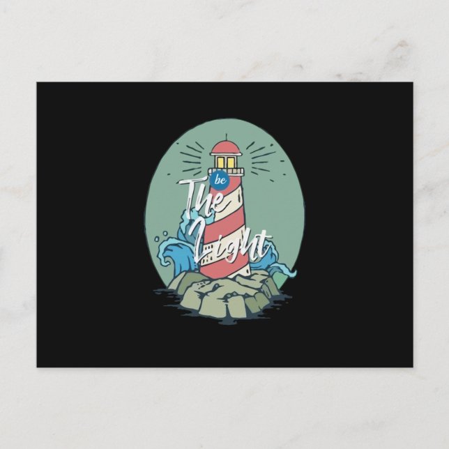 Be The Light Postcard (Front)
