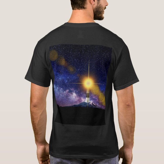 Be The Light Universal Lighthouse T-Shirt (Back)