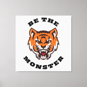 BE THE MONSTER CANVAS PRINT