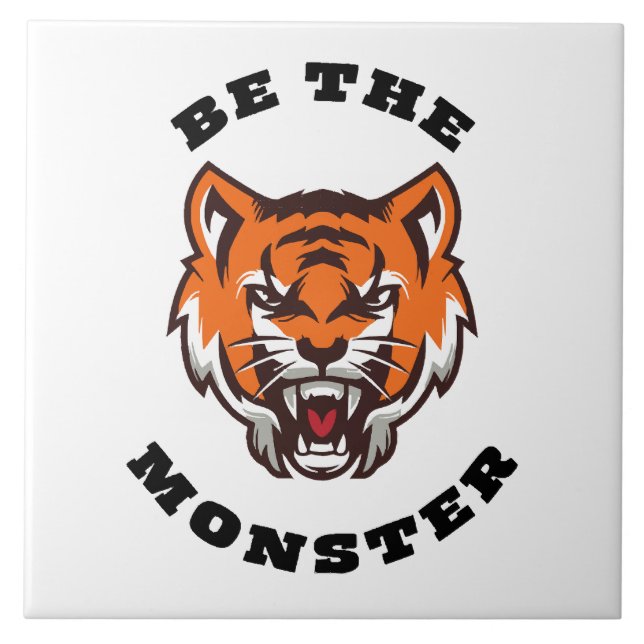 BE THE MONSTER TILE (Front)