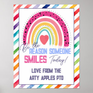 BE THE REASON SOMEONE SMILES Poster