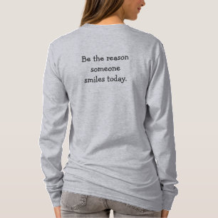 Be The Reason Women's Hanes Nano Long Sleeve T-Shi T-Shirt