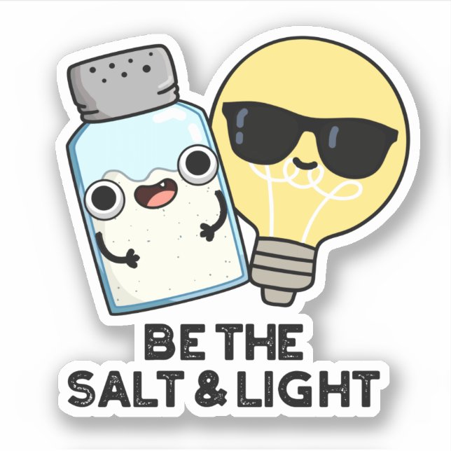 Be The Salt And Light Funny Bible Pun  (Front)