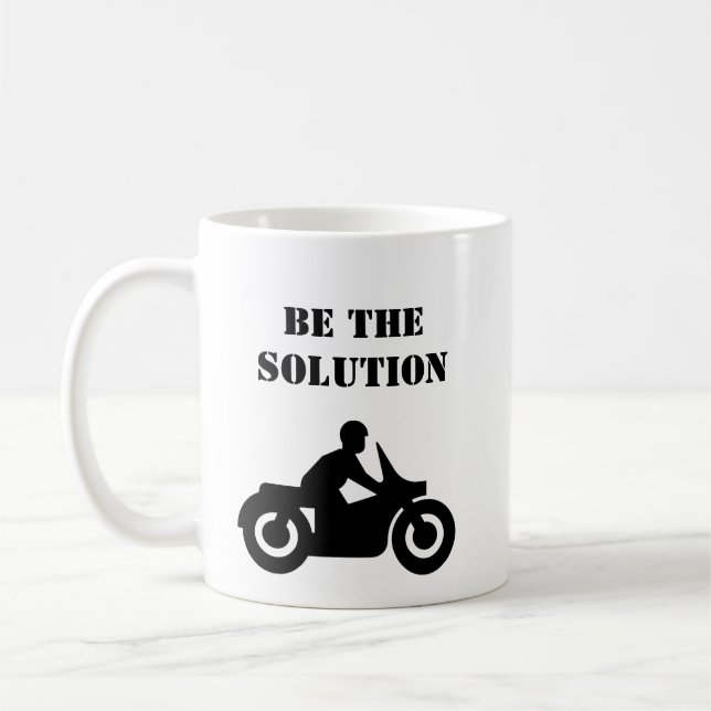 Be The Solution Mug (Left)
