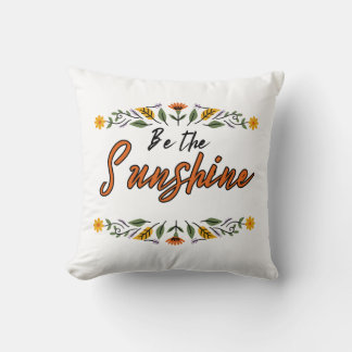 be the sunshine cushion