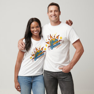 Be The Sunshine Retro Vintage Sun Graphic T-Shirt