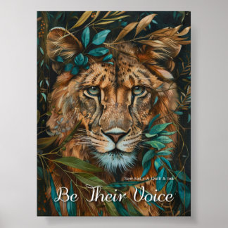 Be Their Voice with Words Print & Downloadable