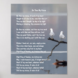Be Thou My Vision Hymn Art Poster