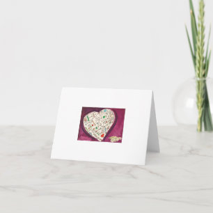 Be Thou My Vision note card. Card