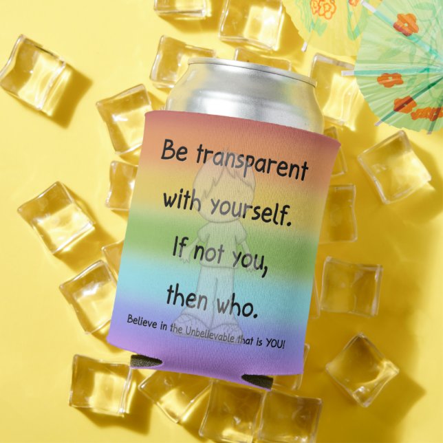 Be Transparent Can Cooler (In Situ Summer)