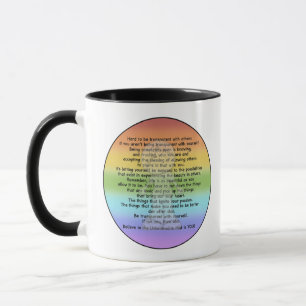 Be Transparent Mug