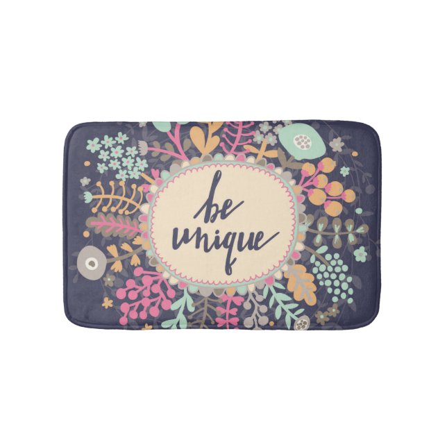 Be Unique Bath Mat (Front)
