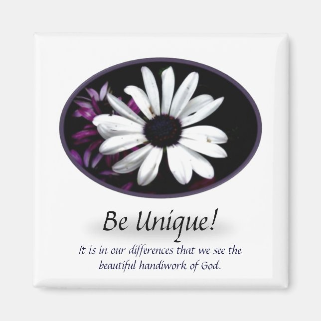 Be Unique Magnet (Front)