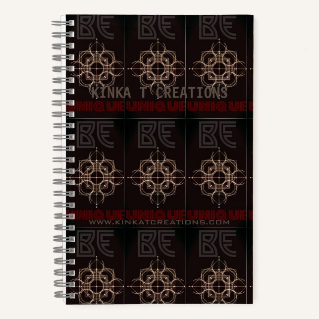 Be Unique Notebook (Front)