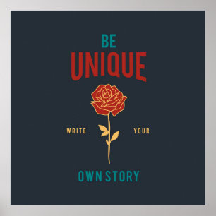 Be Unique Poster