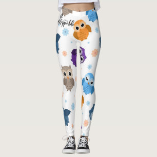 Be Unstoppable Owls Leggings