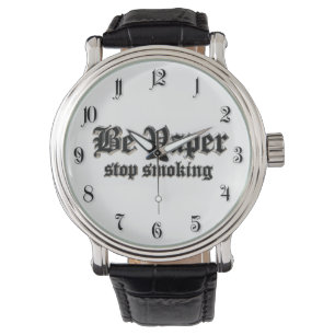 Be vaper, stop smoking watch