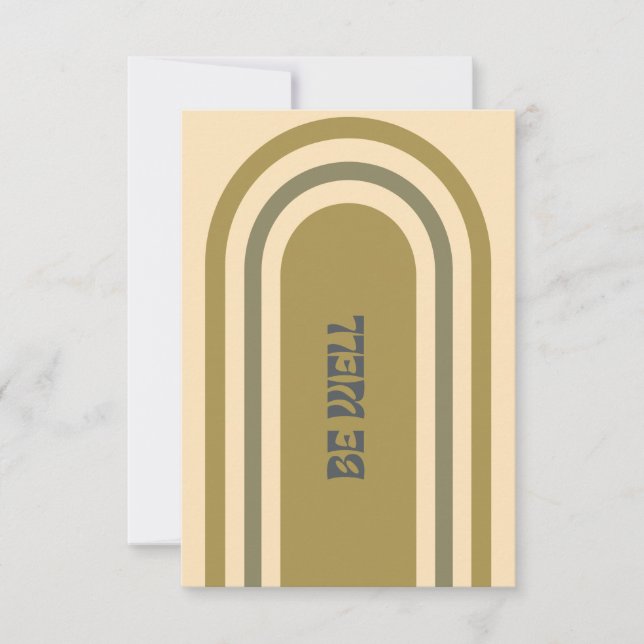 Be Well Notecards - Earth (Front)