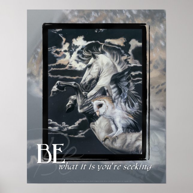 Be what it is you're seeking poster (Front)
