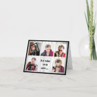 Be Who You Are and Say What You Feel Card