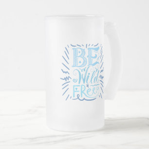 Be wild and Free Frosted mug