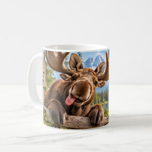Be Wild Be Different Moose Coffee Mug