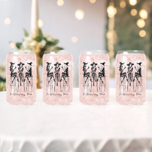 Be-Wine-ing Hour,Elegant Witches Wine Night,Modern Can Glass