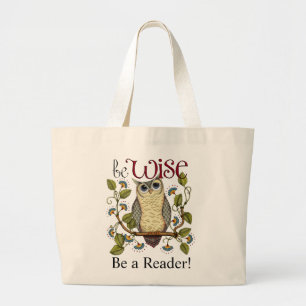 Be Wise - Be A Reader Book Bag