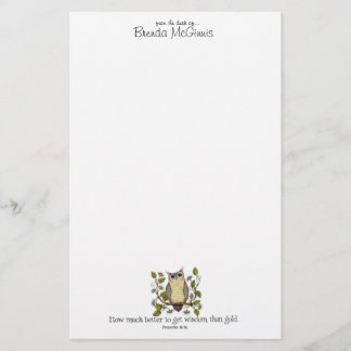 Be Wise - Stationery