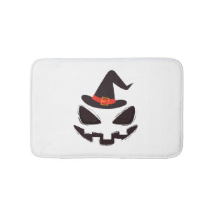 be witch halloween shirt for halloween bath mat