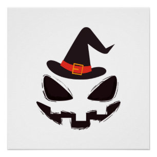 be witch halloween shirt for halloween poster