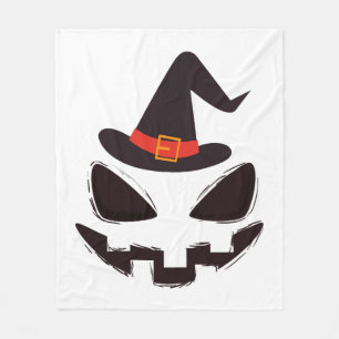 Be witch in Halloween shirt for Halloween  Fleece Blanket