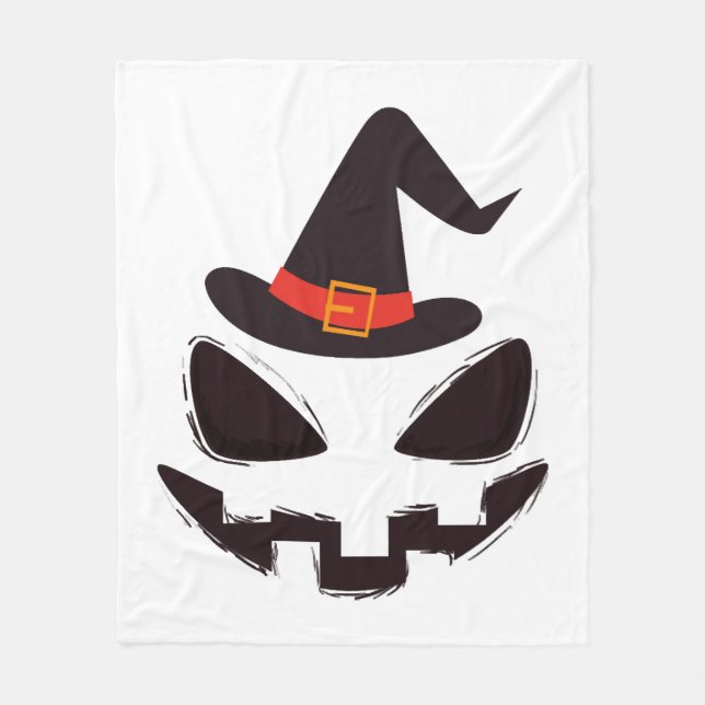 Be witch in Halloween shirt for Halloween  Fleece Blanket (Front)