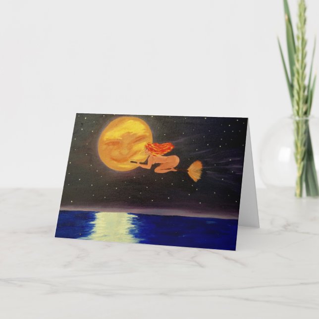 Be-witched Greeting Card (Front)