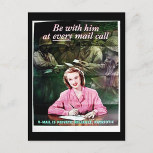 Be With Him Postcard