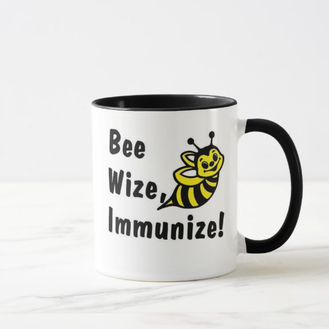 Be Wize Immunise! Mug (Right)