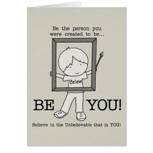 Be YOU! (Front)
