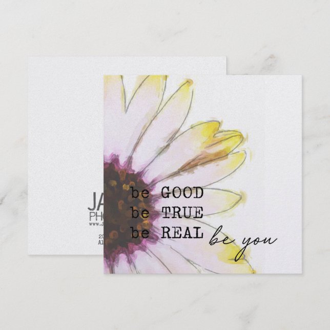 BE YOU 5.25 x 5.25 card (Front/Back)