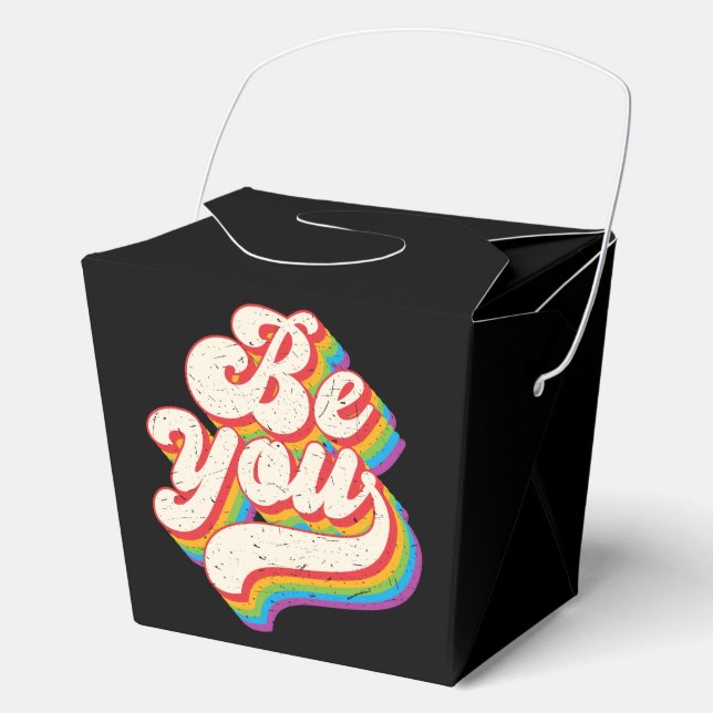 Be You! Favour Box (Front)