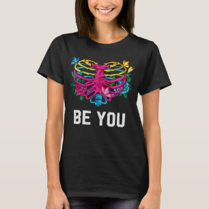 Be You Pansexual LGBTQ Pan Pride Sayings Motivatio T-Shirt