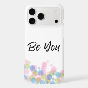Be you Phone Case   Motivational Aesthetic design