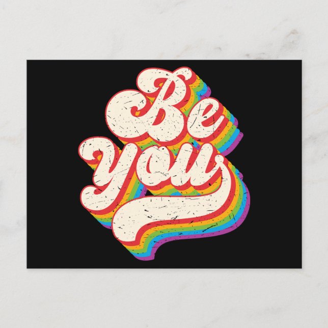 Be You! Postcard (Front)