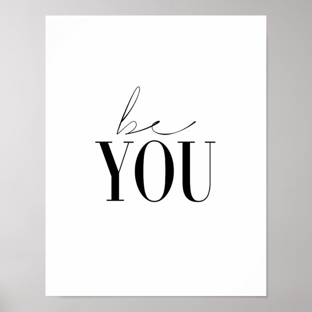 Be You Poster (Front)