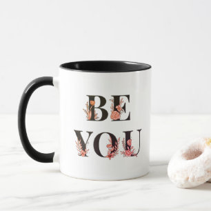 Be You - Retro Floral Mug