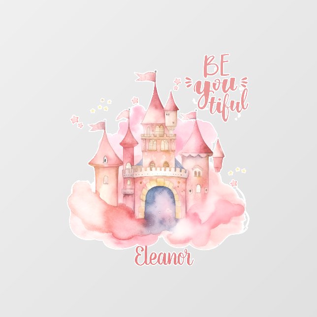 Be-you-tiful customisable window cling (Sheet)