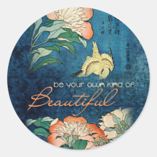 Be Your Own Kind of Beautiful Classic Round Sticker