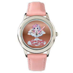 Be Your Own Rainbow Cute Unicorn Watch