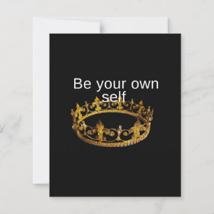 Be Your own self